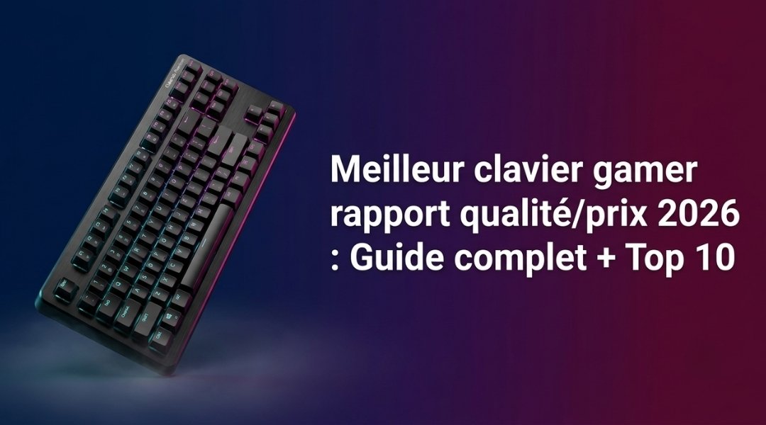 Cover Blog Cybertek Claviers gaming avec le meilleur rapport qualité prix