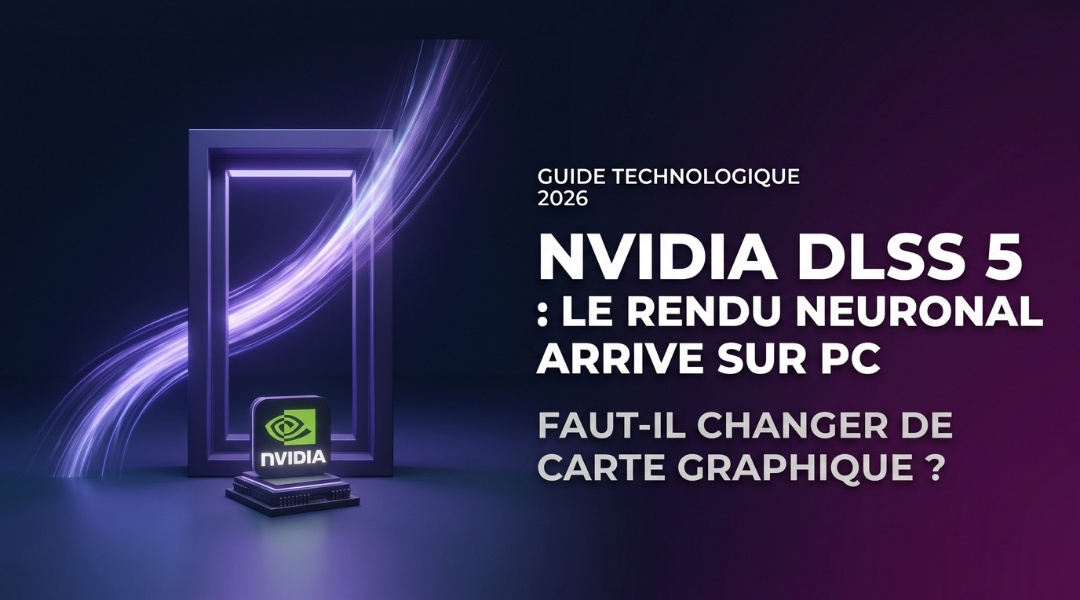 Cover Blog Cybertek - DLSS 5 Le rendu neuronal arrive sur PC, faut-il changer de carte graphique