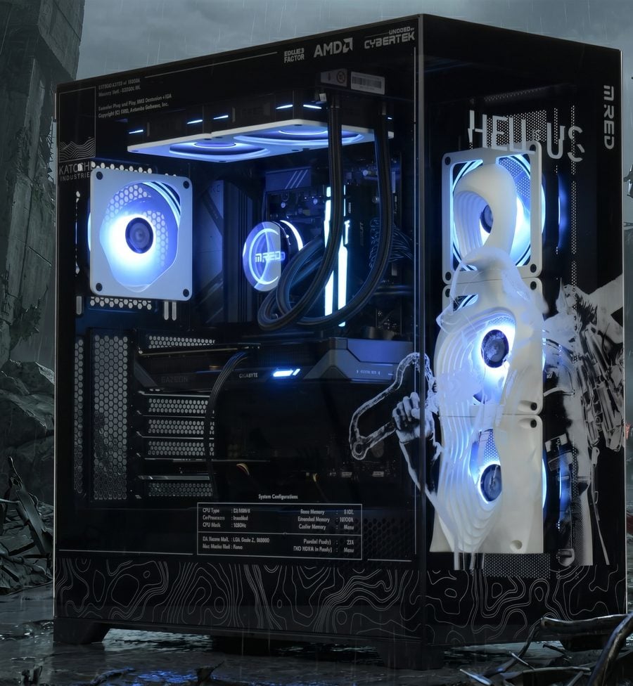PC gravé, édition Hell is Us