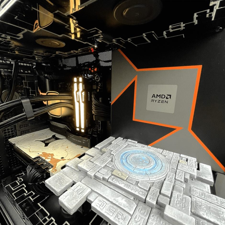 Intérieur AMD Ryzen