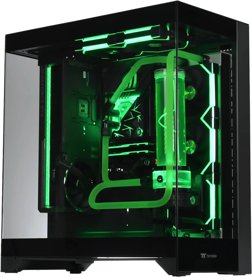 PC watercooling custom MENTHE ET CRISTAUX