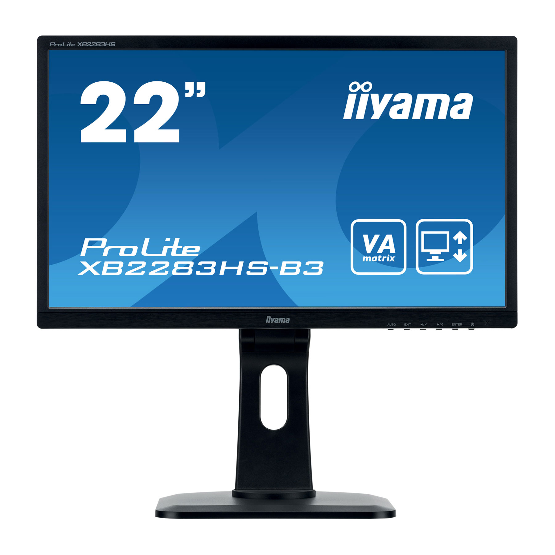Iiyama 22 pouces  XB2283HS-B3 -- - Ecran PC Iiyama - Cybertek.fr - 0