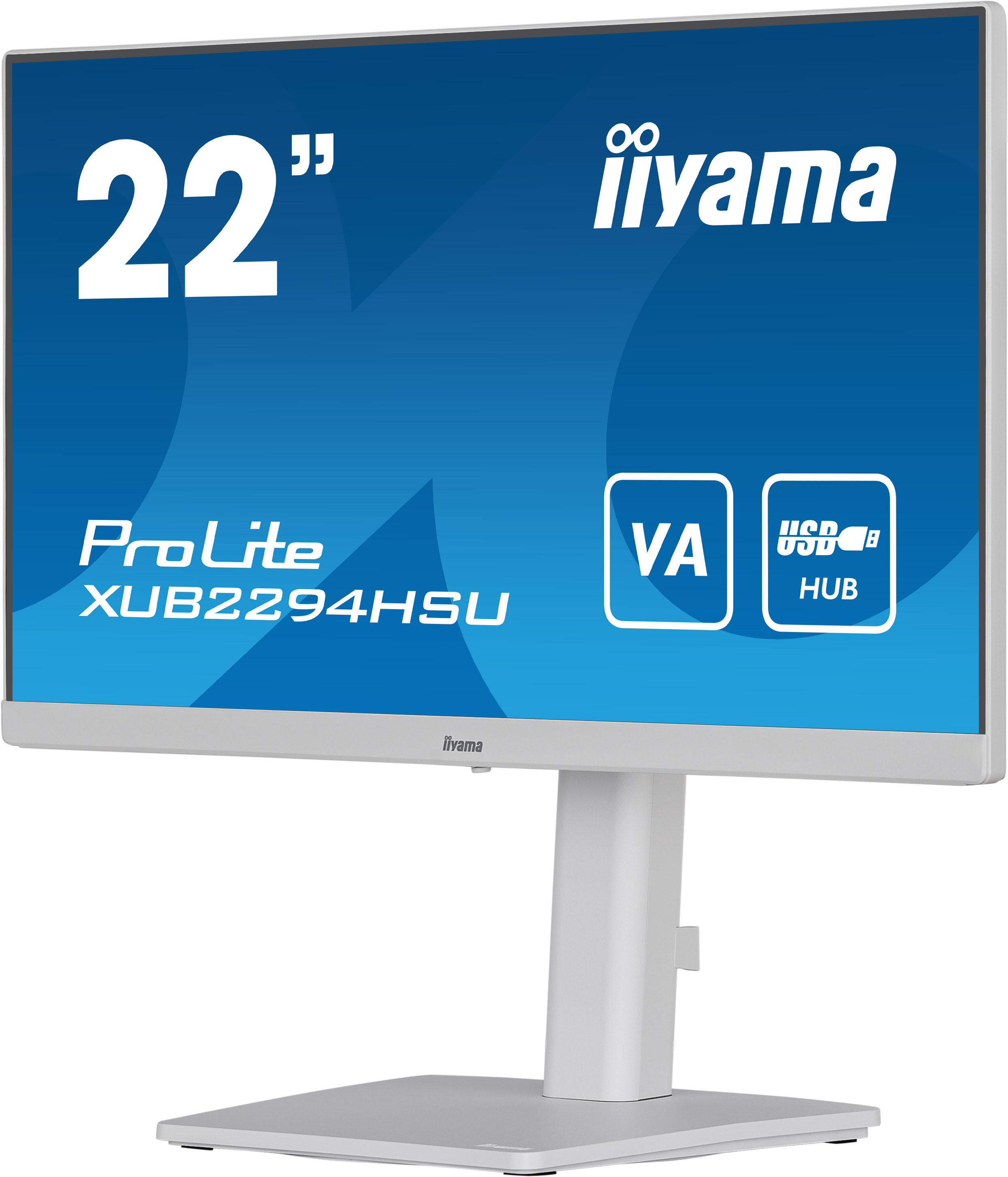 Iiyama 22"  XUB2294HSU-W2 - Ecran PC Iiyama - Cybertek.fr - 2