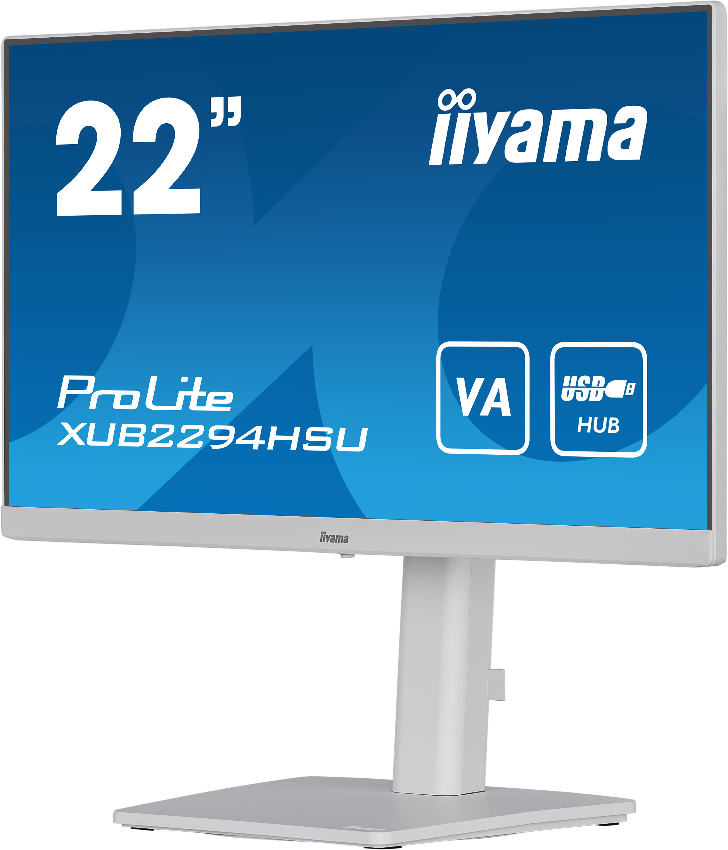 Iiyama 22 pouces  XUB2294HSU-W2 - Ecran PC Iiyama - Cybertek.fr - 2