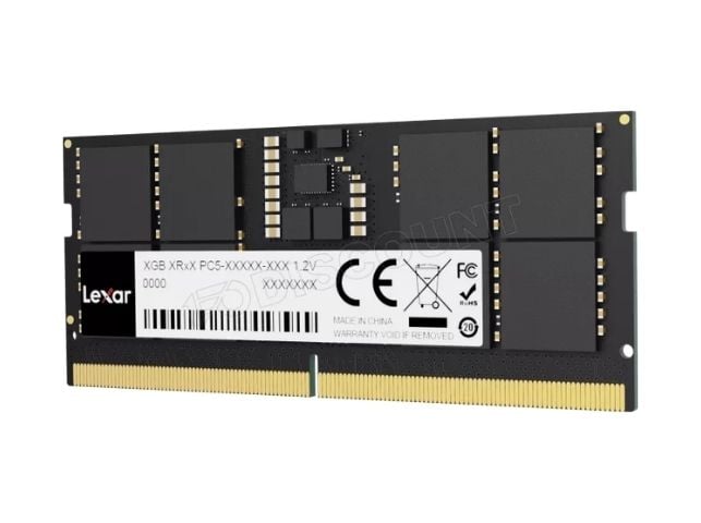 Lexar SO-DIMM 16Go DDR5 5600 Mhz (LD5S16G56C46ST-HGN) - Mémoire PC portable - 0