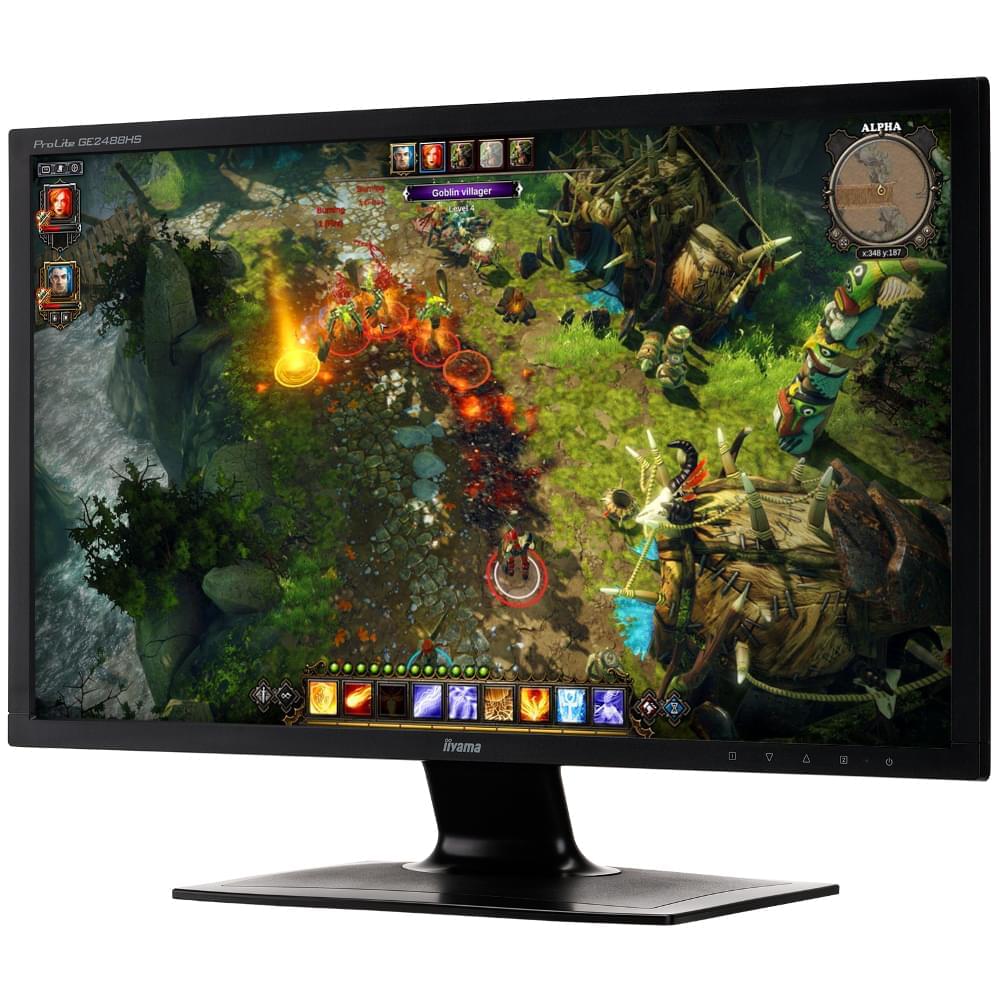 Iiyama 24 pouces  GE2488HS-B1 - Ecran PC Iiyama - Cybertek.fr - 0