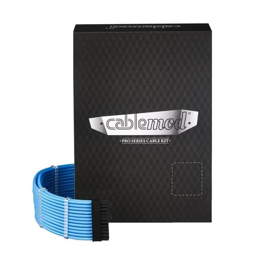 CableMod Cable Kit RT-Series PRO ModMesh Light Blue Asus/Seasonic - CM-PRTS-FKIT-NKLB-R (CM-PRTS-FKIT-NKLB-R) - Achat / Vente Accessoire alimentation sur Cybertek.fr - 0