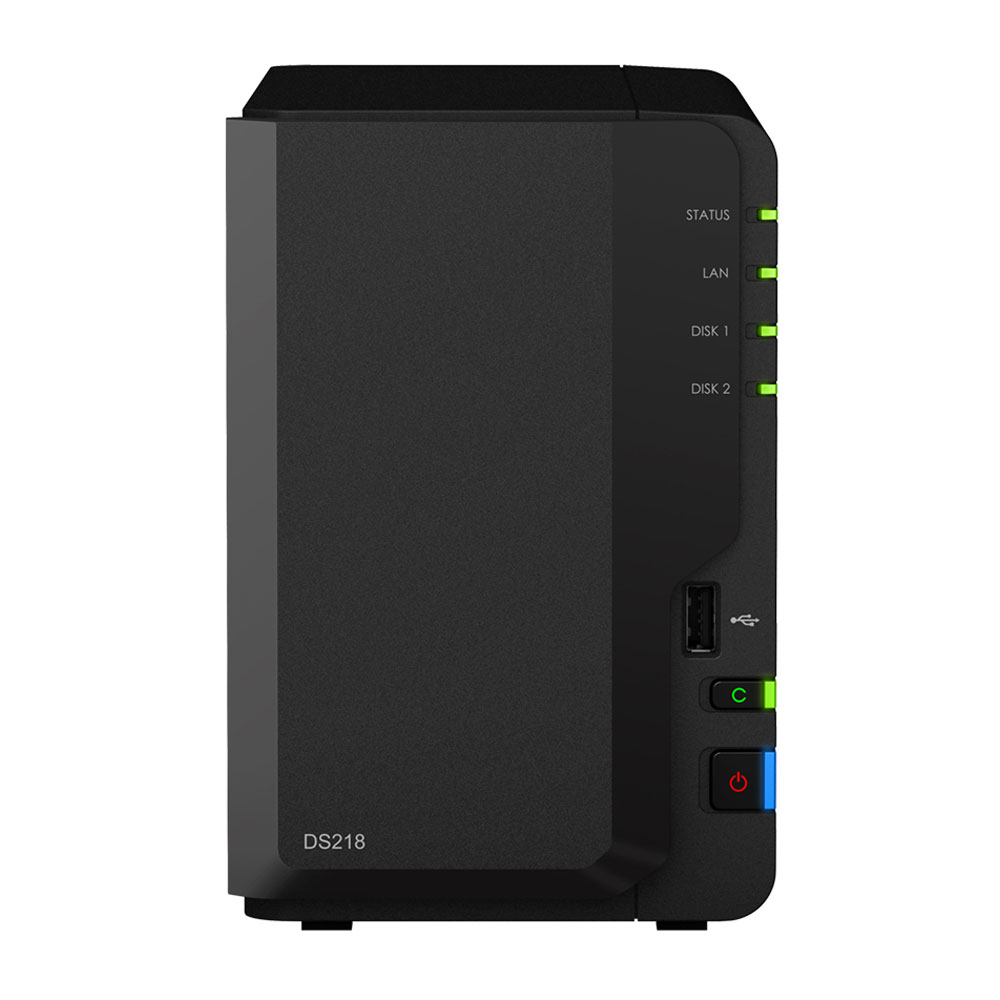 Serveur NAS Synology DS218 - 2 HDD