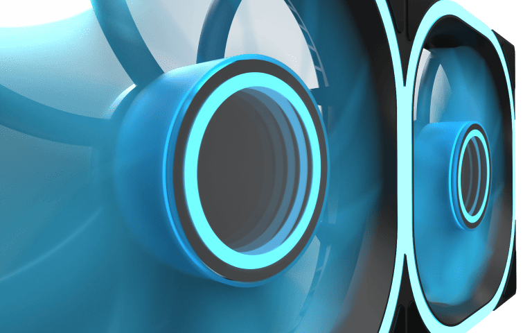 M.RED SparkX (3xFans + 1 Contrôleur) - Ventilateur boîtier M.RED - 4