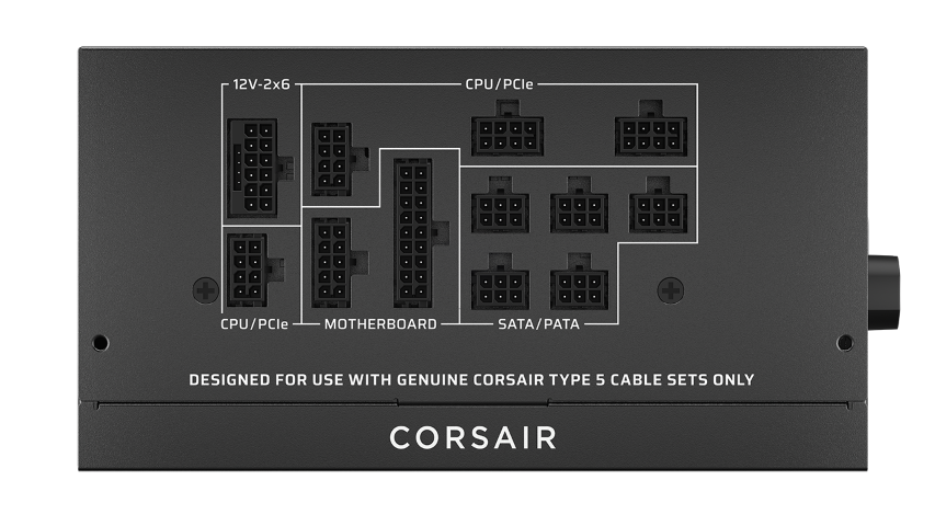 Corsair 80+ Gold (1000W) - Alimentation Corsair - Cybertek.fr - 8