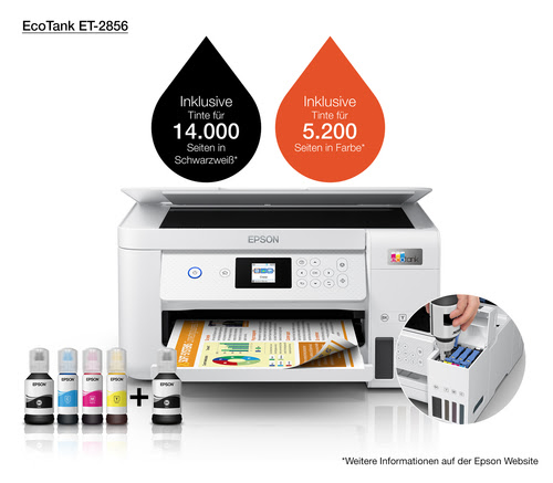 Imprimante multifonction Epson EcoTank ET-2856 - Cybertek.fr - 28