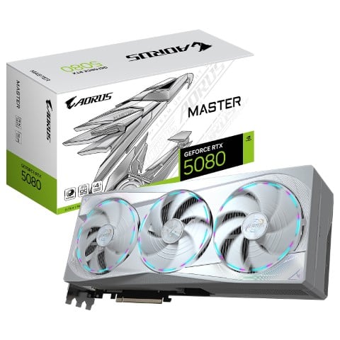 Gigabyte AORUS GeForce RTX 5080 MASTER ICE 16G - Carte graphique - 0