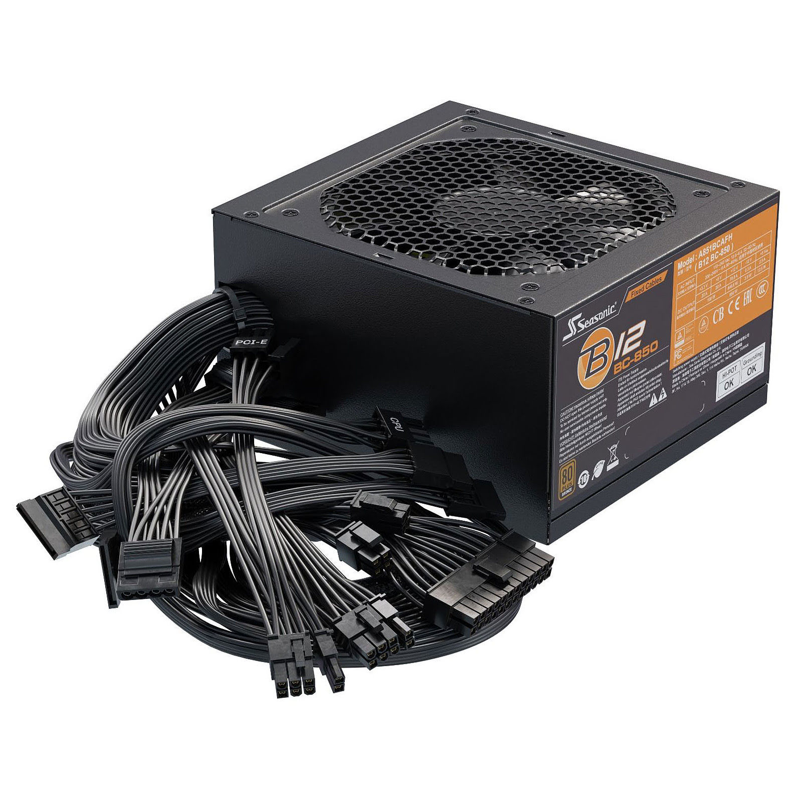 Seasonic B12 BC-850 (850W 80+ Bronze) - Alimentation Seasonic - 3