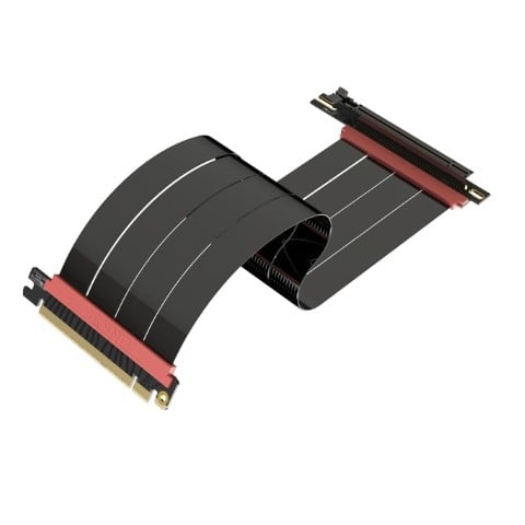 LINKUP Câble Riser PCIE 5.0 30 cm - 90° Noir  (B0DKPHPBB7) - Achat / Vente Accessoire carte graphique sur Cybertek.fr - 0