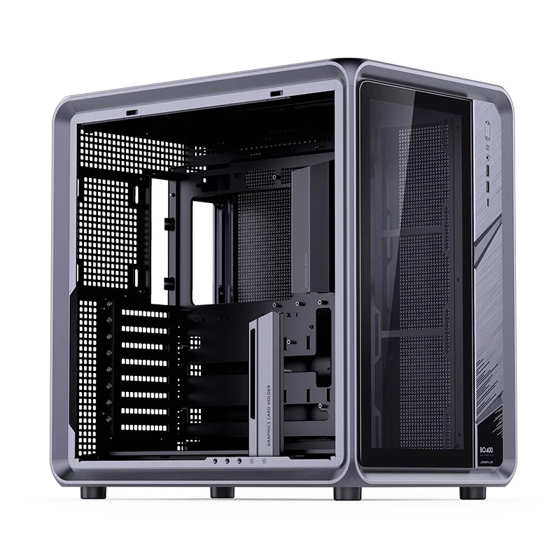 Jonsplus BO400 Gris Gris - Boîtier PC Jonsplus - Cybertek.fr - 6