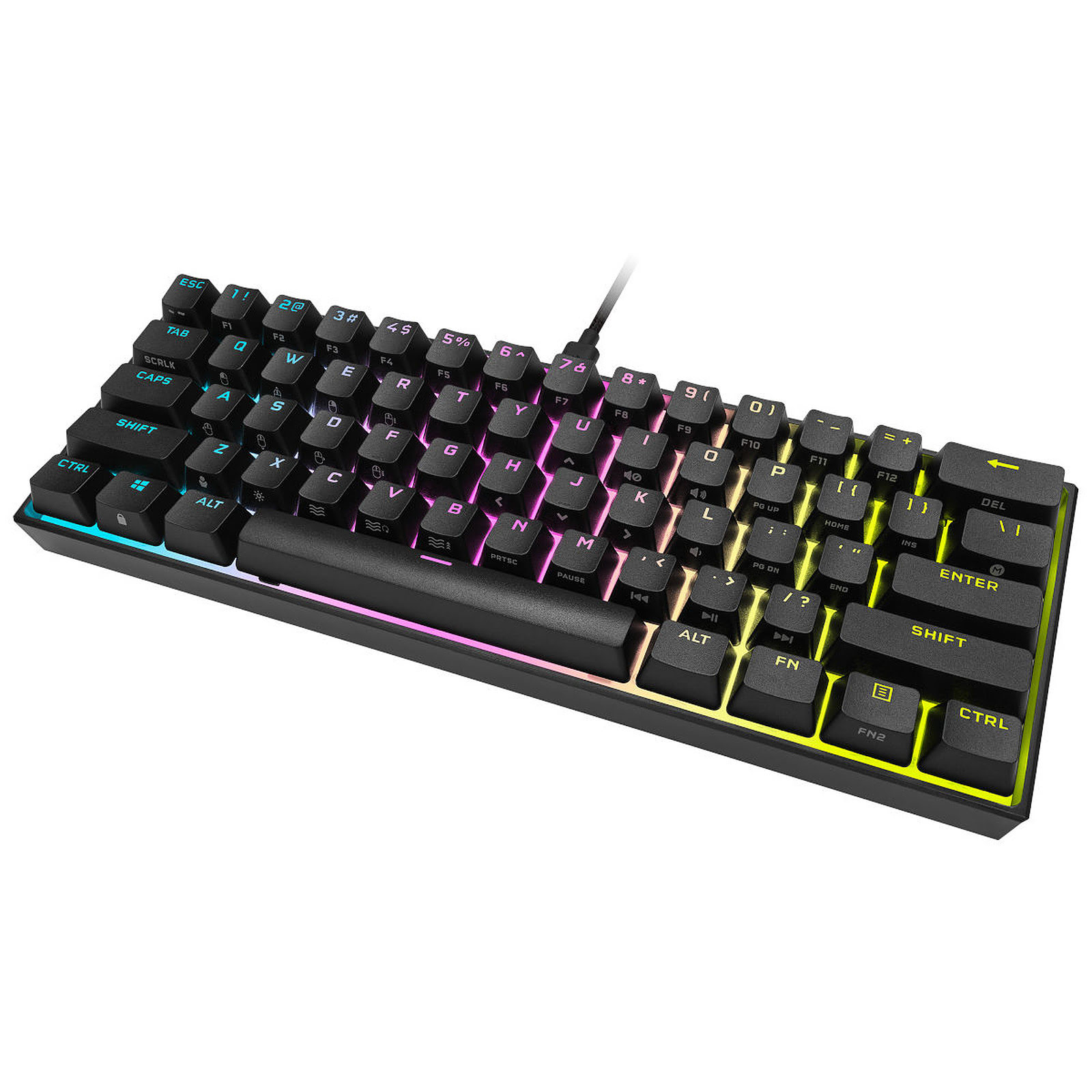 Corsair K65 Mini 60% - Clavier PC Corsair - Cybertek.fr - 2