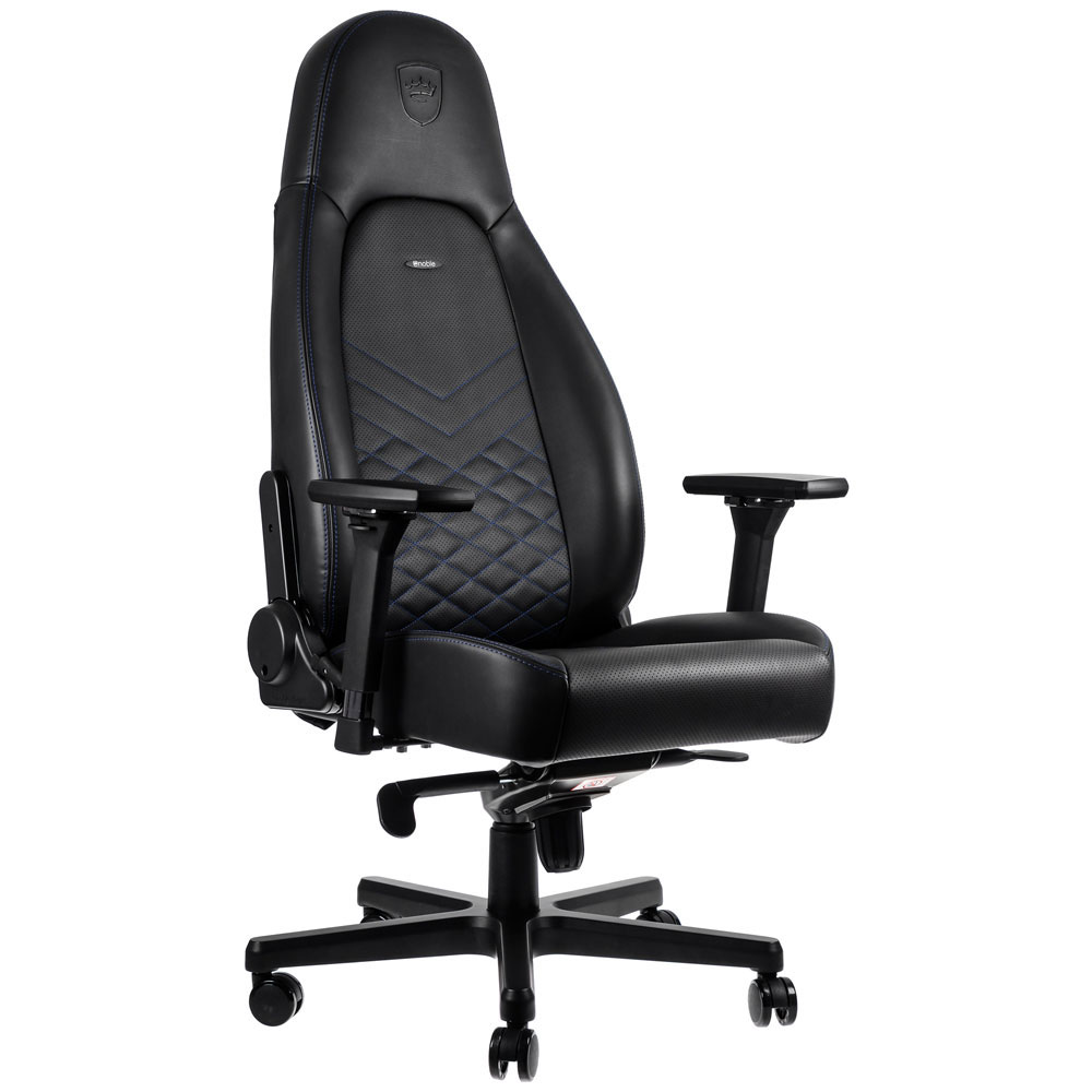 NobleChairs ICON Noir/Bleu - Siège PC Gamer - Cybertek.fr - 0