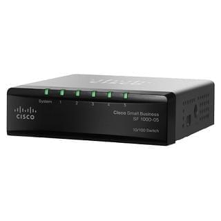 Switch Cisco 5 ports 10/100 - SF100D-05 - Cybertek.fr - 0