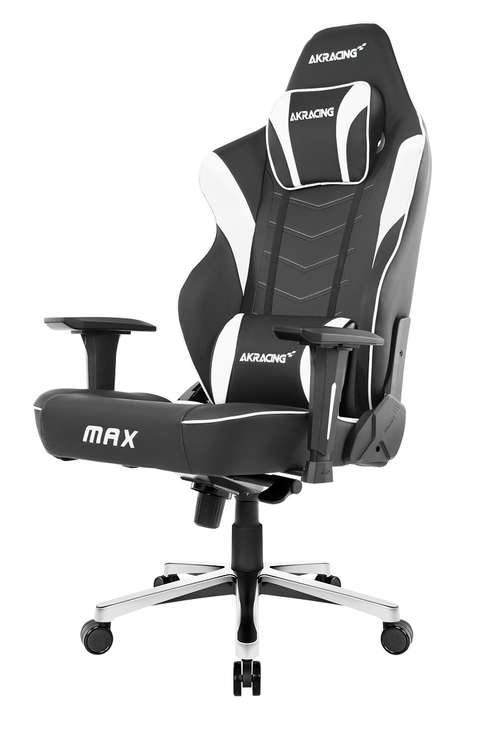 AKRacing Masters Série Max Noir/Blanc - Siège PC Gamer - 3