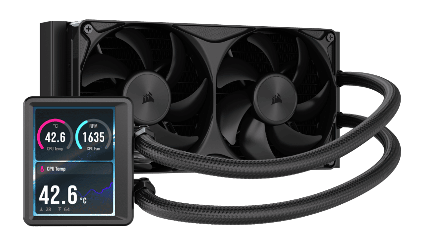 Corsair NAUTILUS II 240 RS LCD - 240mm - Noir - Watercooling - 0