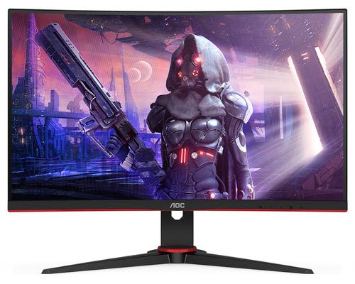 AOC 24 pouces  C24G2AE/BK - Ecran PC AOC - Cybertek.fr - 4