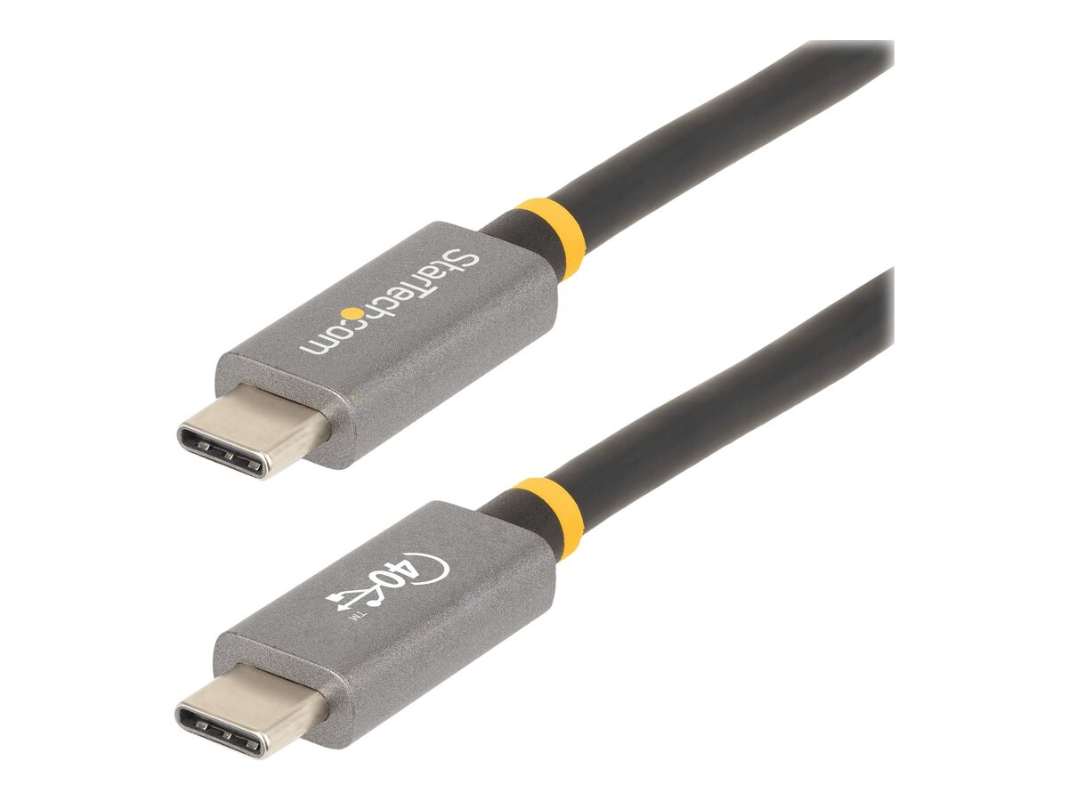 Connectique PC StarTech Câble USB4/Thunderbolt 4 100W PD - 1m