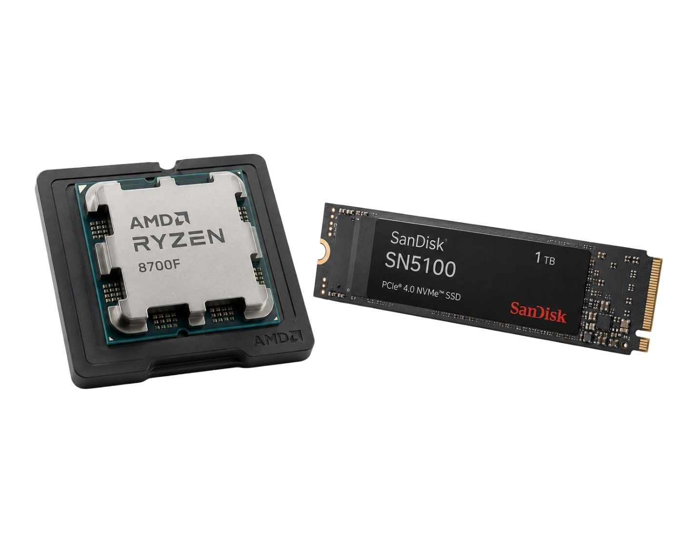 Ryzen 7 8700F + 1TB NVMe Gen4 - Cybertek.fr - 0