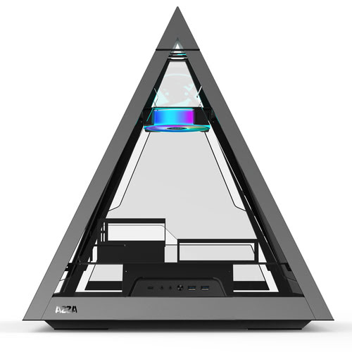 Azza Pyramid 804 Gris - Boîtier PC Azza - Cybertek.fr - 4