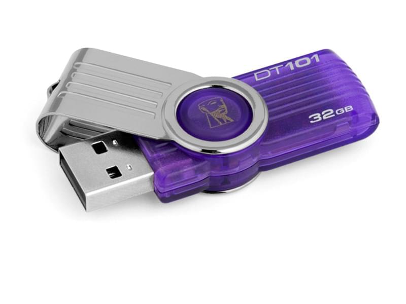 Kingston 32Go USB 2.0 Data 101 Gen2 purple - Clé USB Kingston - 0