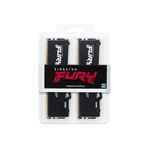 Kingston Fury Beast 16Go (2x8Go) DDR5 6000MHz - Mémoire PC Kingston sur Cybertek.fr - 1