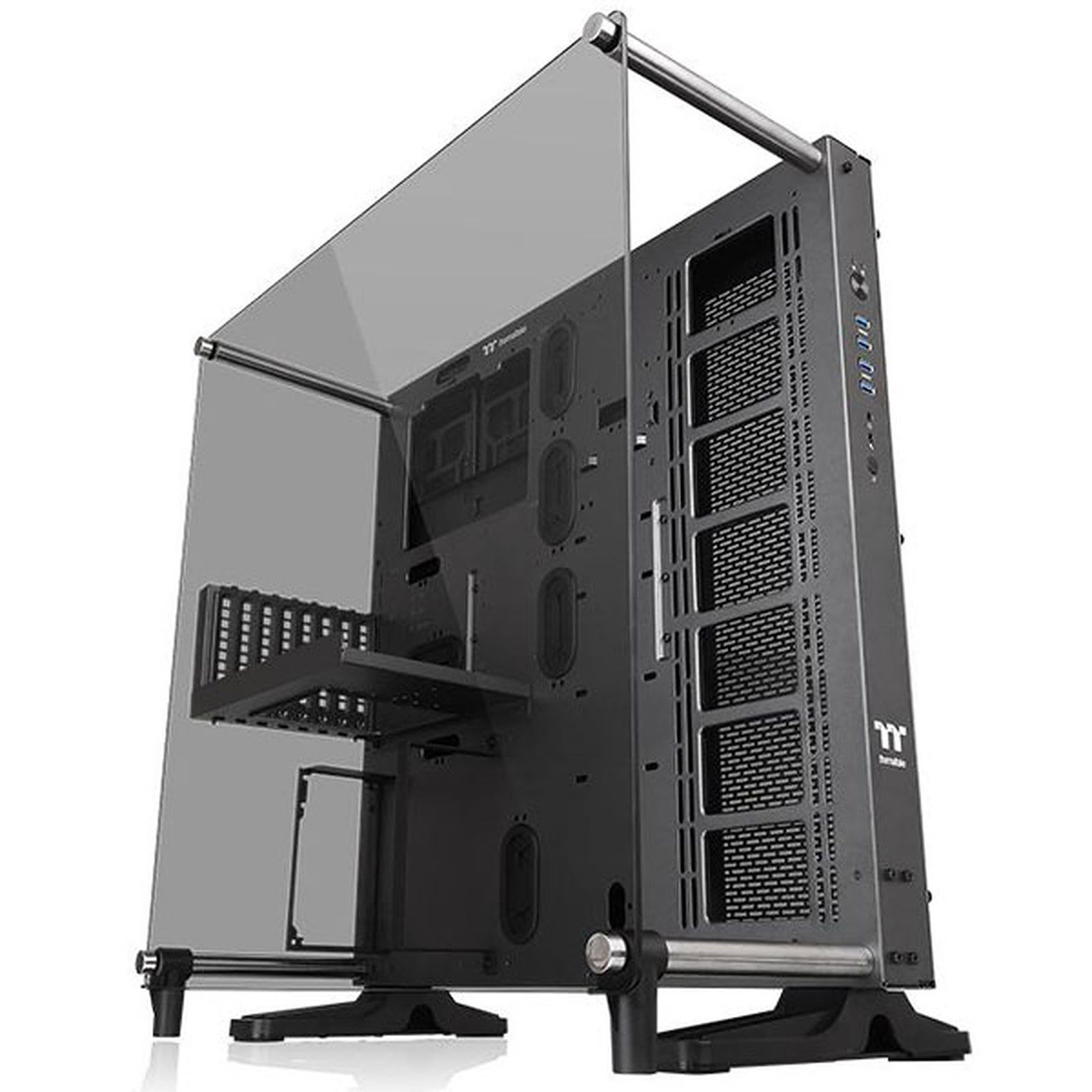 Thermaltake Core P5 TG TI Space Gray Transparent - Boîtier PC - 0