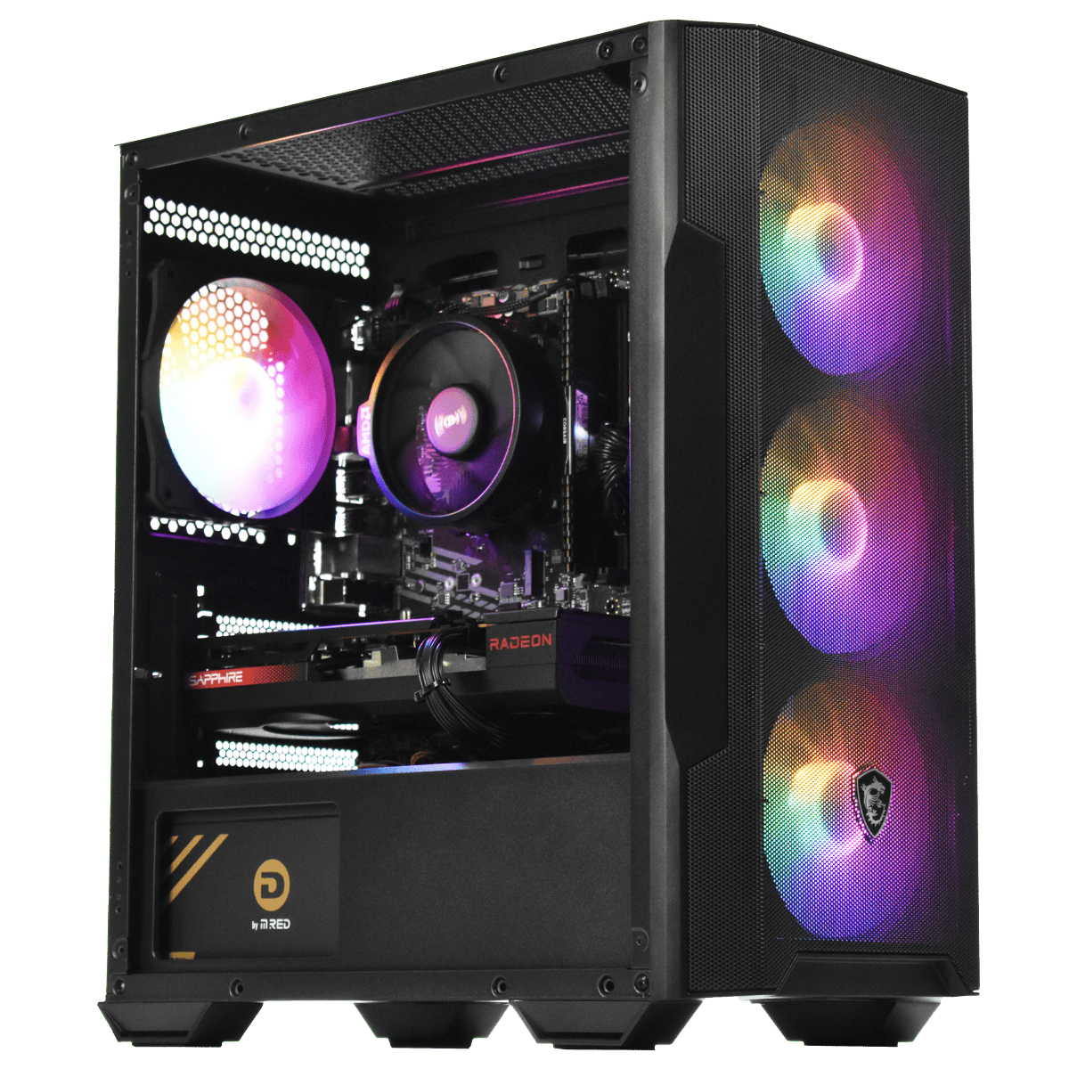 Cybertek BLASTER V2 - R5-5500/RX7600/16Go/500Go (PCG-10602293) - Achat / Vente PC Fixe sur Cybertek.fr - 0