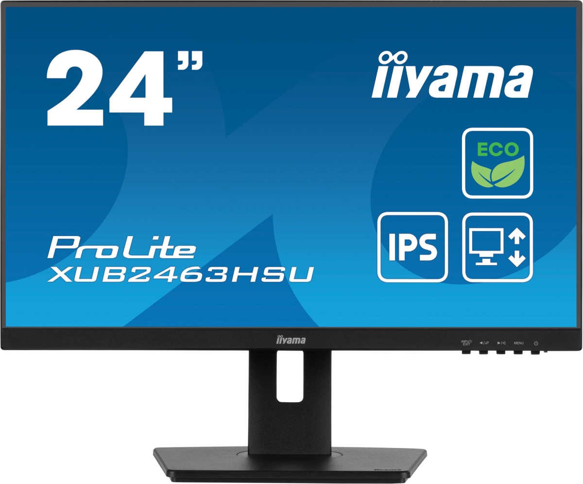 Iiyama 24"  XUB2463HSU-B1 - Ecran PC Iiyama - Cybertek.fr - 0