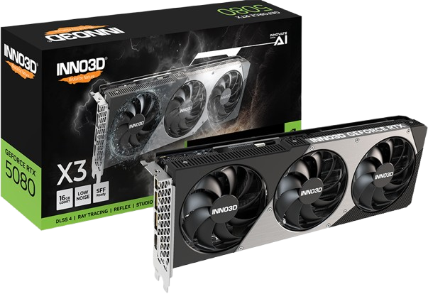 Inno3D GeForce RTX 5080 X3 16GB  - Carte graphique Inno3D - 0