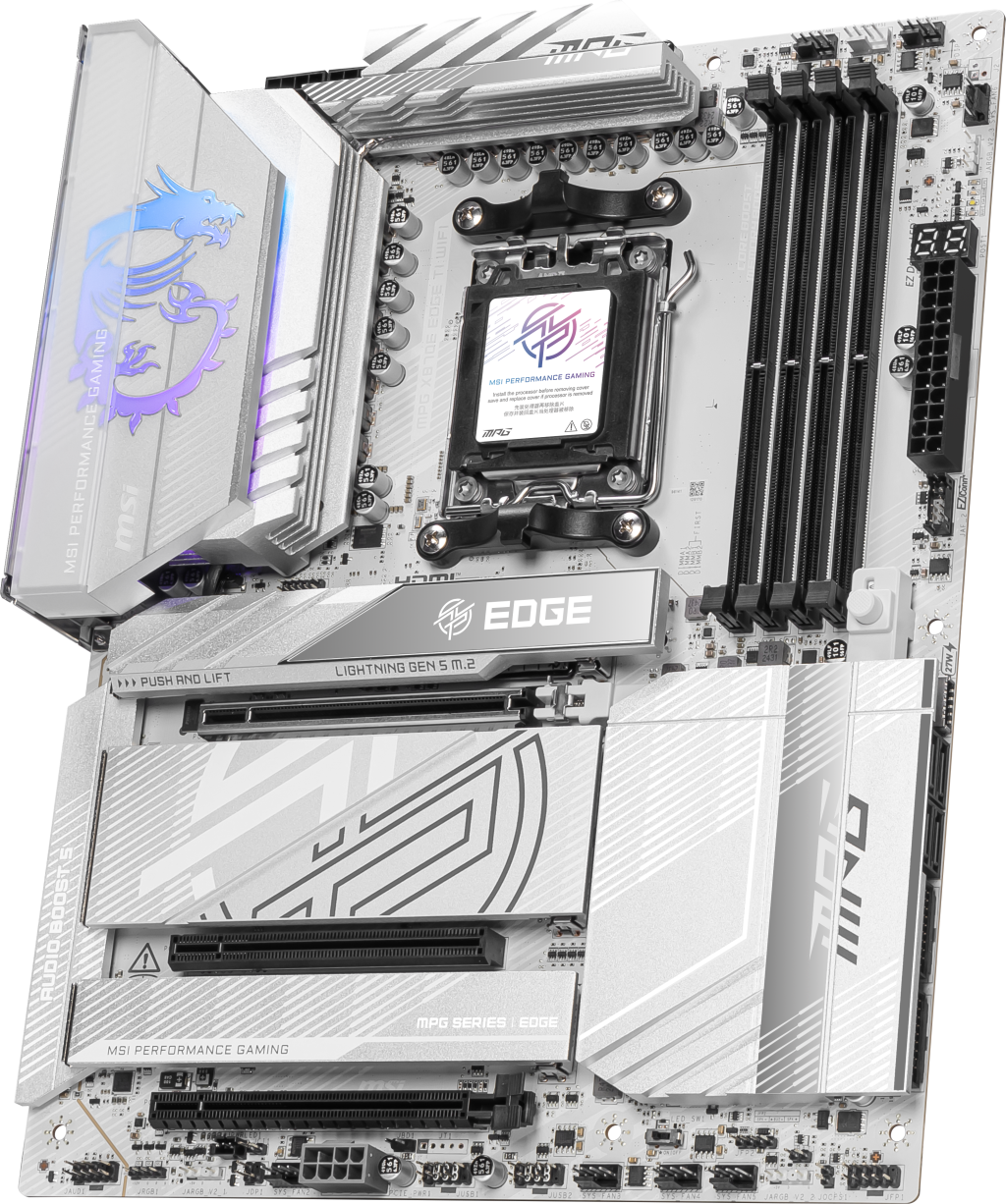 MSI MPG X870E EDGE TI WIFI ATX  - Carte mère MSI - Cybertek.fr - 3
