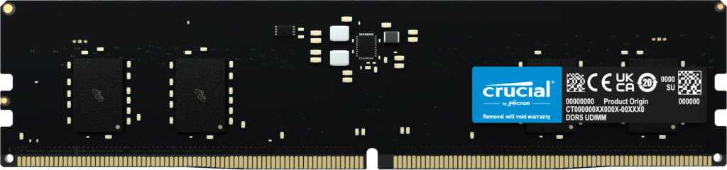 Crucial 16Go (1x16Go) DDR5 4800MHz OEM - Mémoire PC Crucial sur Cybertek.fr - 0
