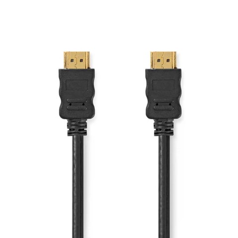 Câble HDMI HighSpeed+Ethernet mâle/mâle - 3m-Noir - 2
