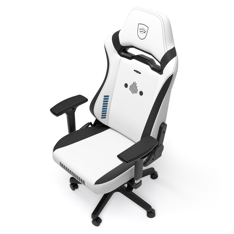 NobleChairs HERO Gaming Noir/Blanc - Siège PC Gamer - Cybertek.fr - 5