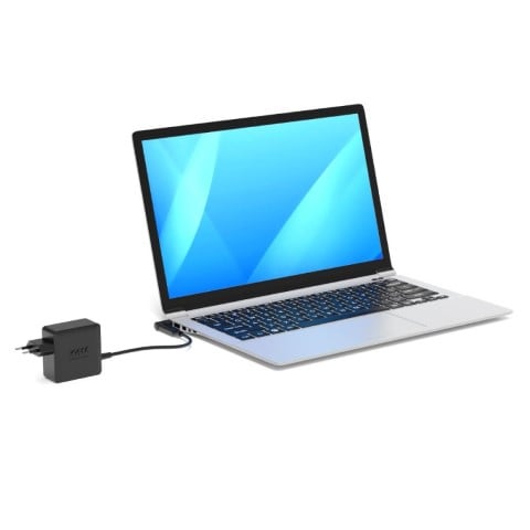 Port Alimentation secteur GaN 65W universelle - 9 embouts (904065UWEU) - Achat / Vente Chargeur sur Cybertek.fr - 3