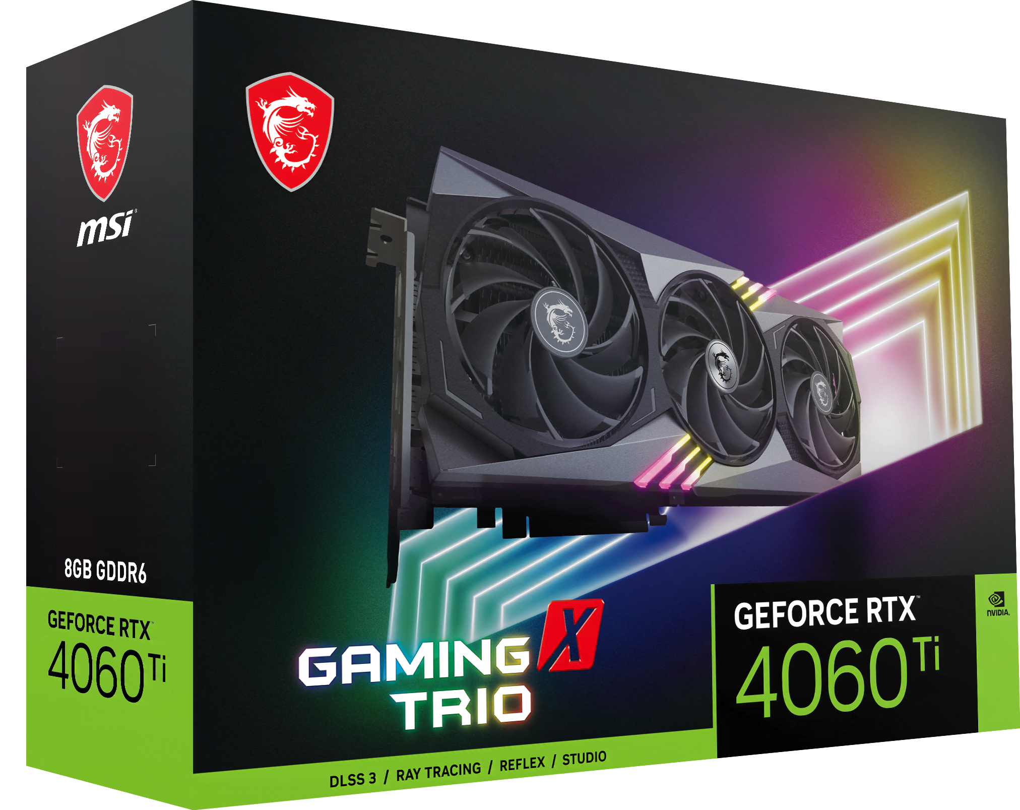 MSI GeForce RTX 4060 Ti GAMING X TRIO 8G  - Carte graphique MSI - 0