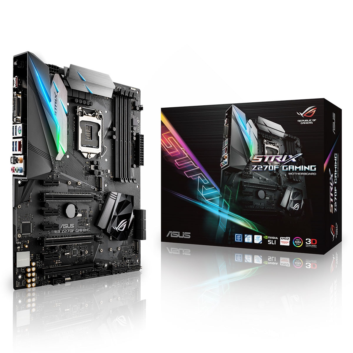 Asus STRIX Z270F Gaming ATX  - Carte mère Asus - Cybertek.fr - 0