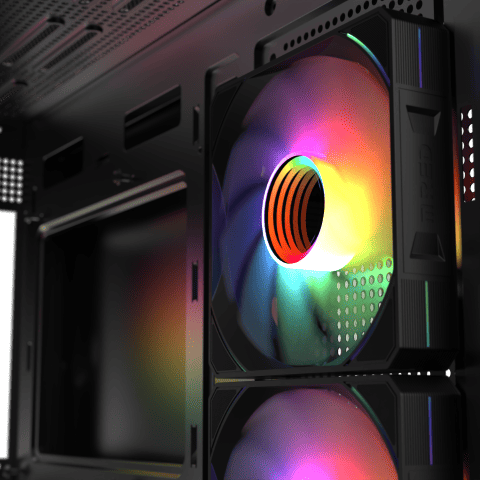 M.RED Vision Black Infinite Noir - Boîtier PC M.RED - Cybertek.fr - 8