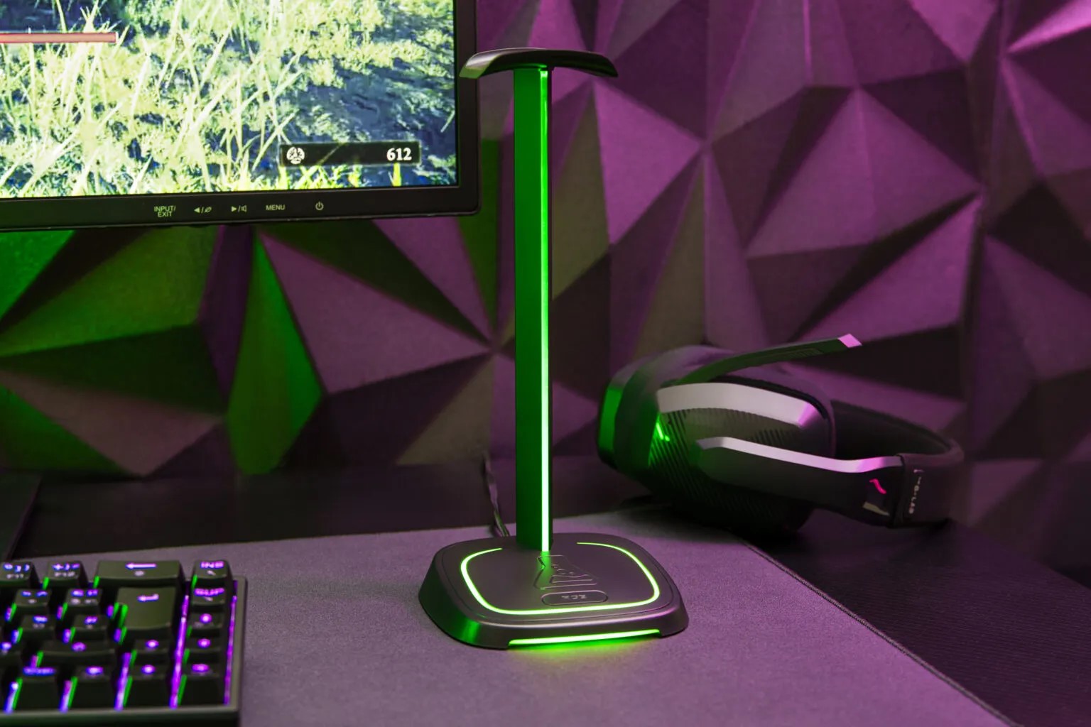 The G-LAB K-Stand Neon RGB Hub - Périphérique de jeu - Cybertek.fr - 2