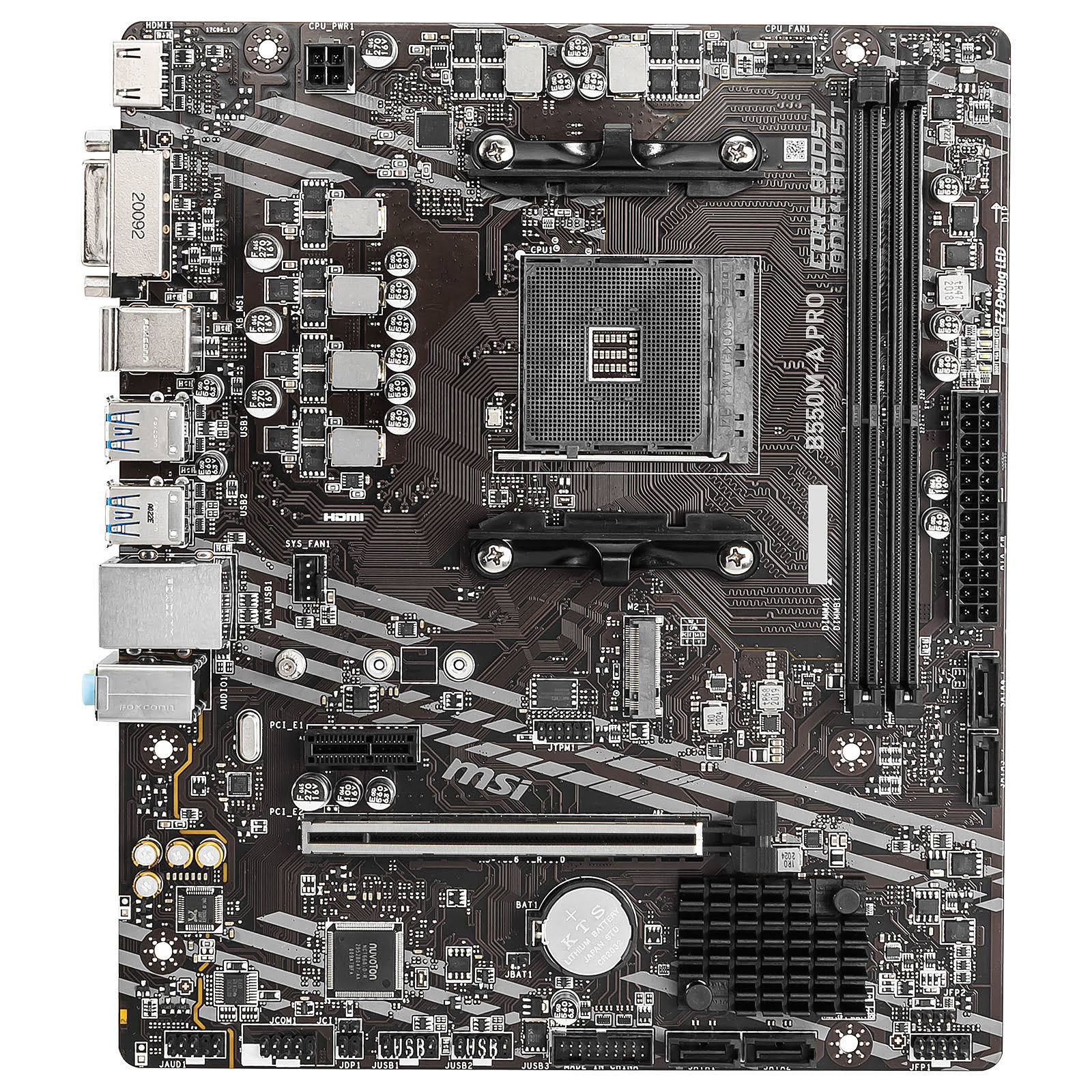 MSI B550M-A PRO Micro-ATX  - Carte mère MSI - Cybertek.fr - 4