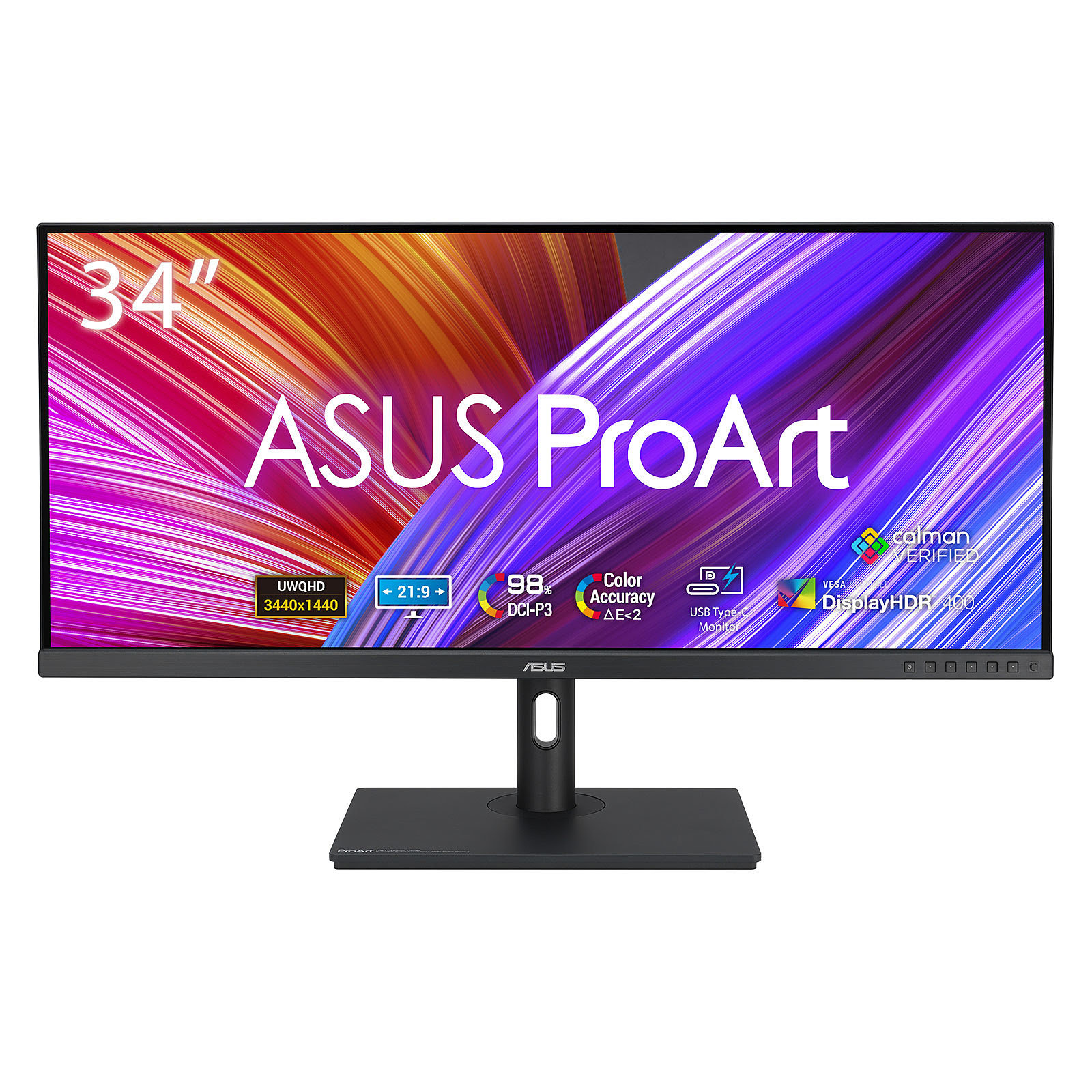 Asus 34"  90LM07Z0-B01370-TBE - Ecran PC Asus - Cybertek.fr - 0