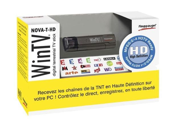 WinTV Nova T Stick HD (TNT HD) - Tuner TNT Hauppauge - Cybertek.fr - 0