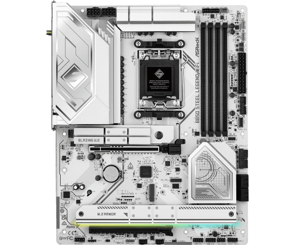 ASRock B850 STEEL LEGEND WIFI ATX  - Carte mère ASRock - 1