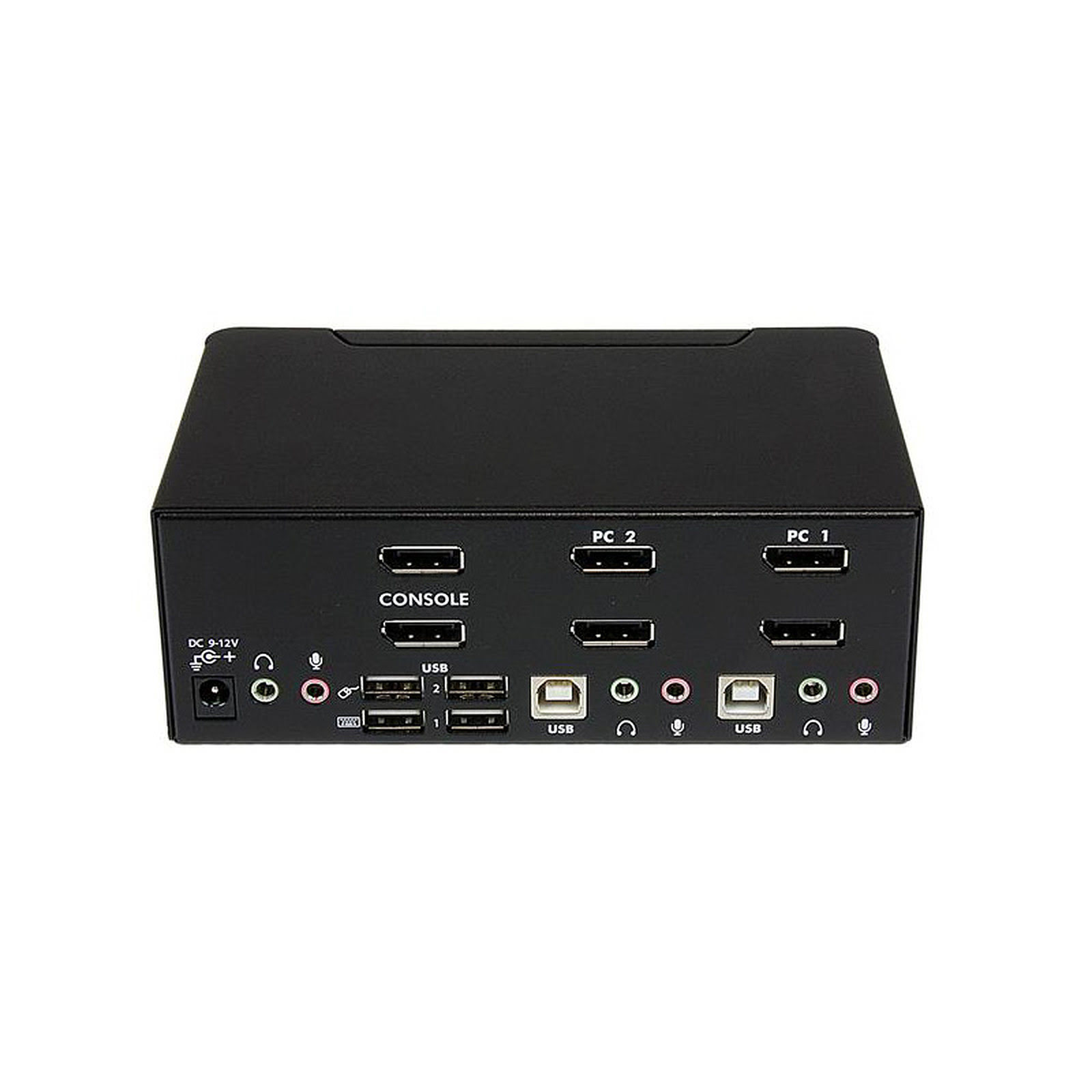 KVM 2xDisplayPort/USB/Audio - 2560x1600/60Hz - Commutateur - 1