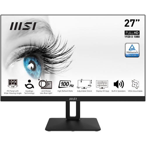 MSI 27 pouces  9S6-3PA29T-059 - Ecran PC MSI - Cybertek.fr - 0