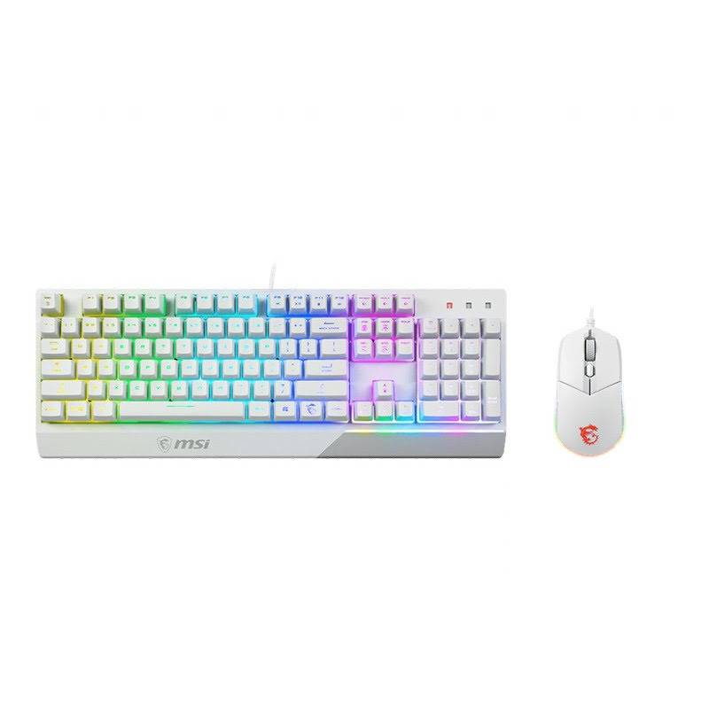 MSI Vigor GK30 COMBO WHITE-Seconde Vie-Très Bon Etat - Pack Clavier/Souris - 0